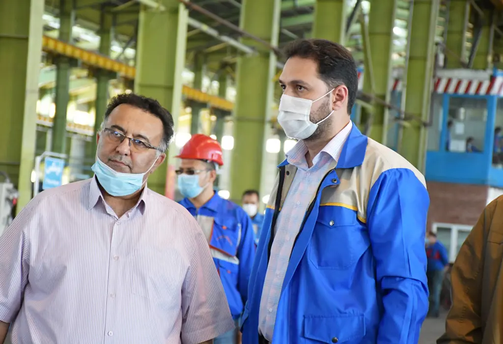 بازدید مهندس رمضانی مدیرعامل شرکت توسعه سرمایه گذاری دریک